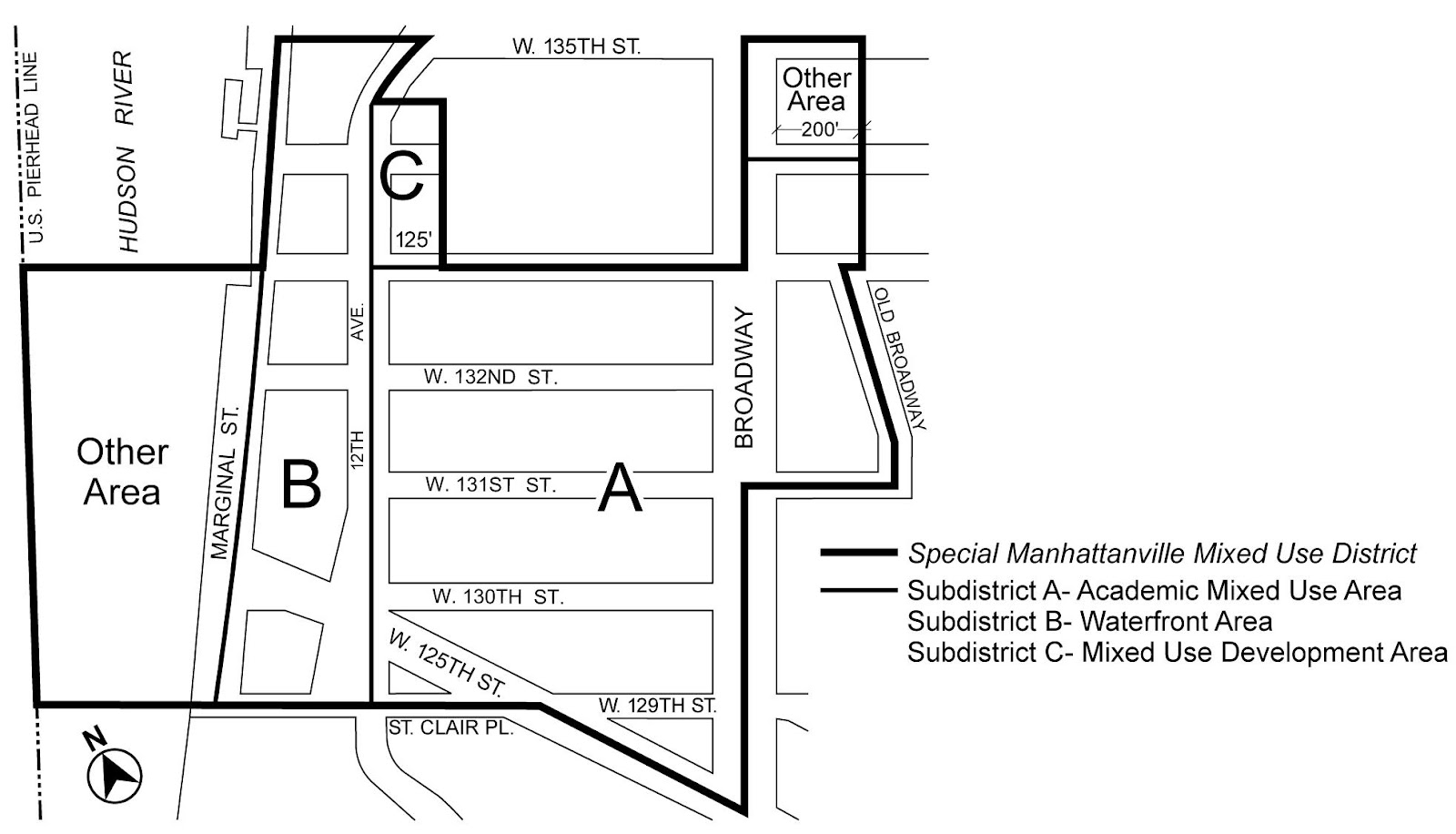 Zoning Resolutions Chapter 4: Special Manhattanville Mixed Use District Appendix A.0